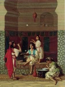 unknow artist Arab or Arabic people and life. Orientalism oil paintings 210 Germany oil painting art